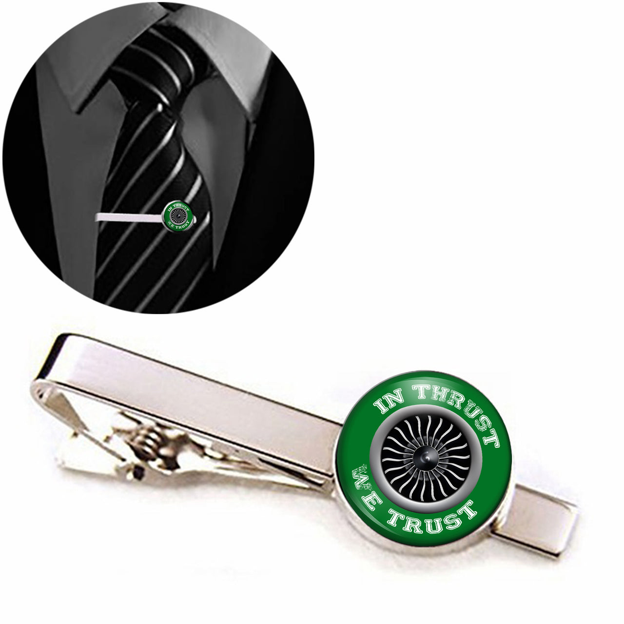 In Thrust We Trust (Vol 2) Designed Tie Clips
