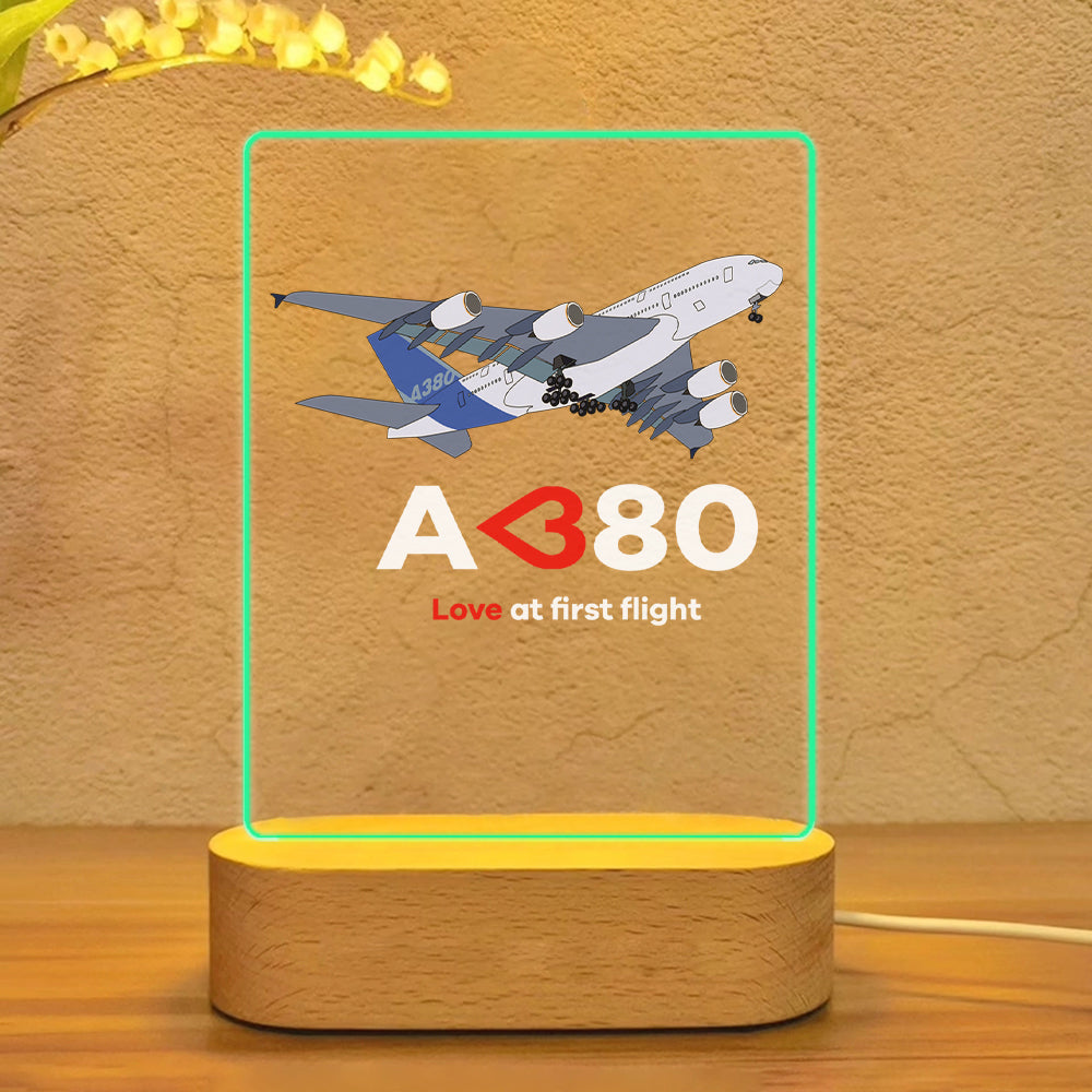 Airbus A380 Love at first flight Designed Night Lamp