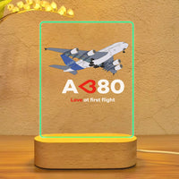 Thumbnail for Airbus A380 Love at first flight Designed Night Lamp