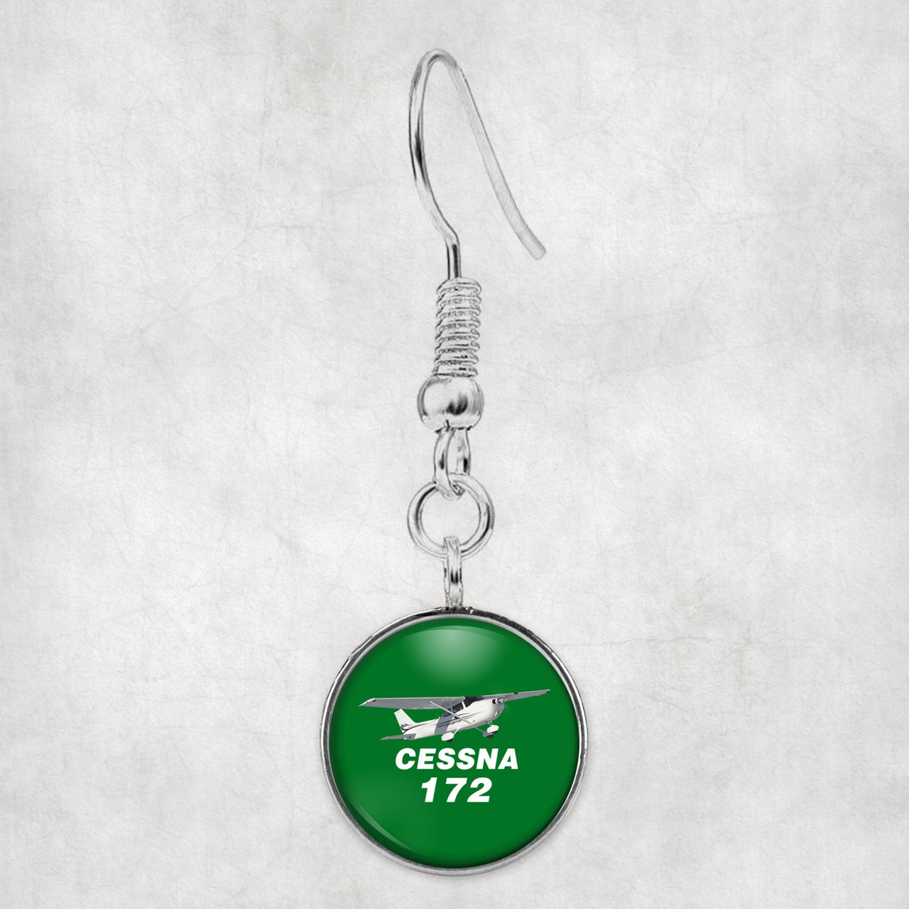 The Cessna 172 Designed Earrings