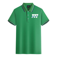 Thumbnail for Super Boeing 777 Designed Stylish Polo T-Shirts