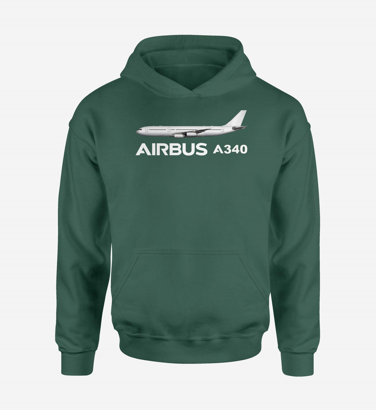 The Airbus A340 Designed Hoodies