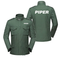 Thumbnail for Piper & Text Designed Military Coats