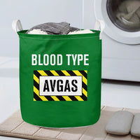 Thumbnail for Blood Type AVGAS Designed Laundry Baskets