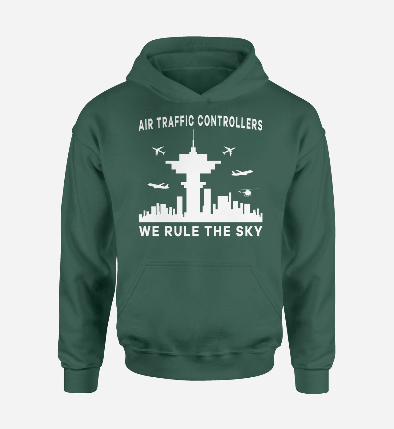Air Traffic Controllers - We Rule The Sky Designed Hoodies