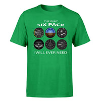Thumbnail for The Only Six Pack I Will Ever Need Designed T-Shirts