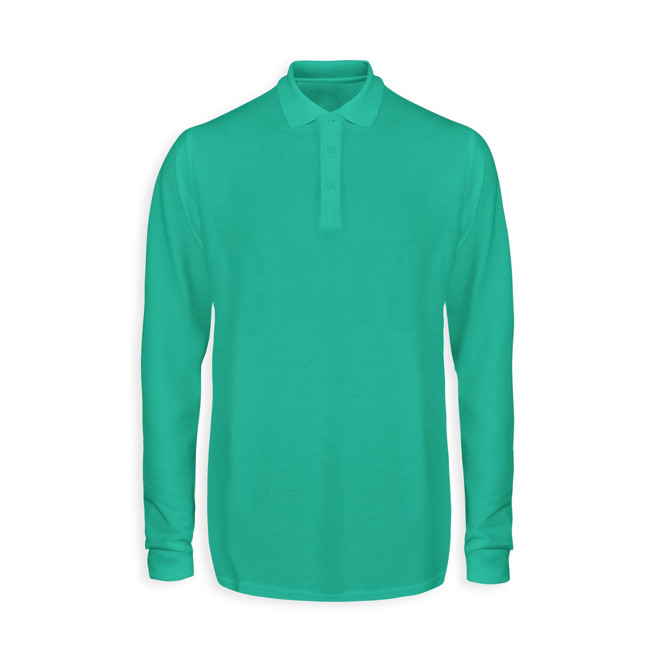 NO Design Super Quality Long Sleeve Polo T-Shirts