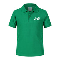 Thumbnail for ATR & Text Designed Children Polo T-Shirts