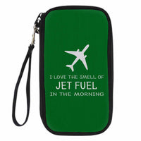 Thumbnail for I Love The Smell Of Jet Fuel In The Morning Designed Travel Cases & Wallets