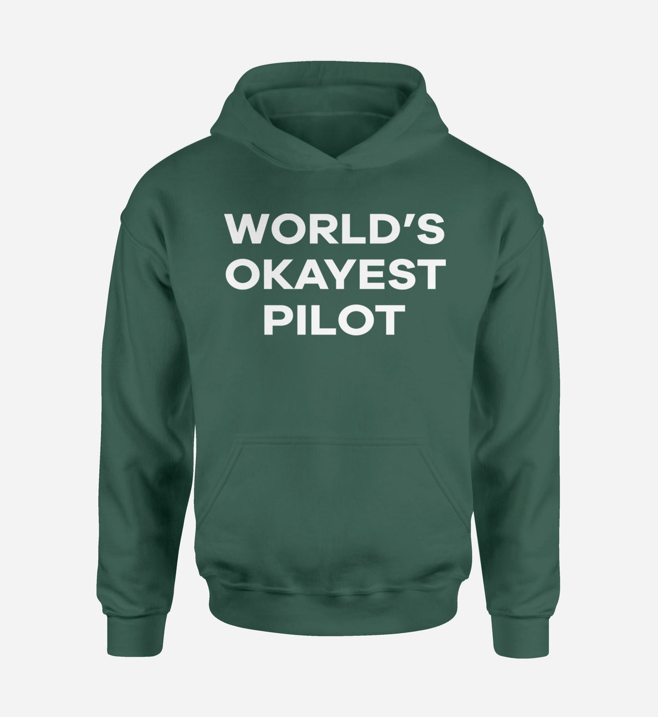 World's Okayest Pilot Designed Hoodies