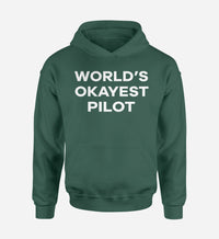 Thumbnail for World's Okayest Pilot Designed Hoodies