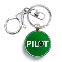 Thumbnail for Pilot & Jet Engine Designed Circle Key Chains