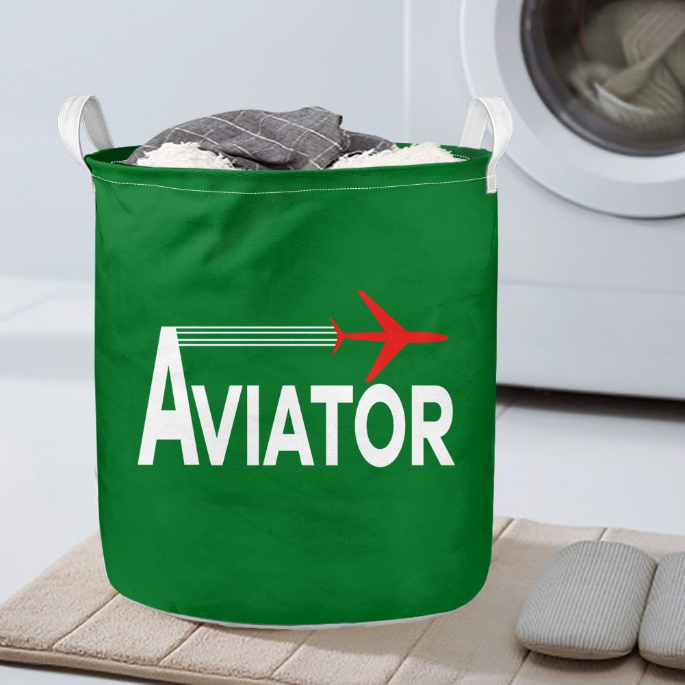 Aviator Designed Laundry Baskets