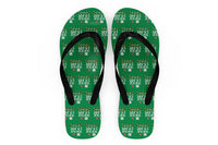 Thumbnail for Jet Fuel Only Designed Slippers (Flip Flops)