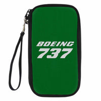 Thumbnail for Boeing 737 & Text Designed Travel Cases & Wallets