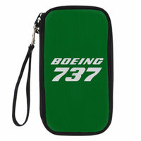 Thumbnail for Boeing 737 & Text Designed Travel Cases & Wallets