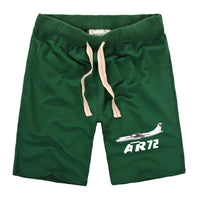 Thumbnail for The ATR72 Designed Cotton Shorts