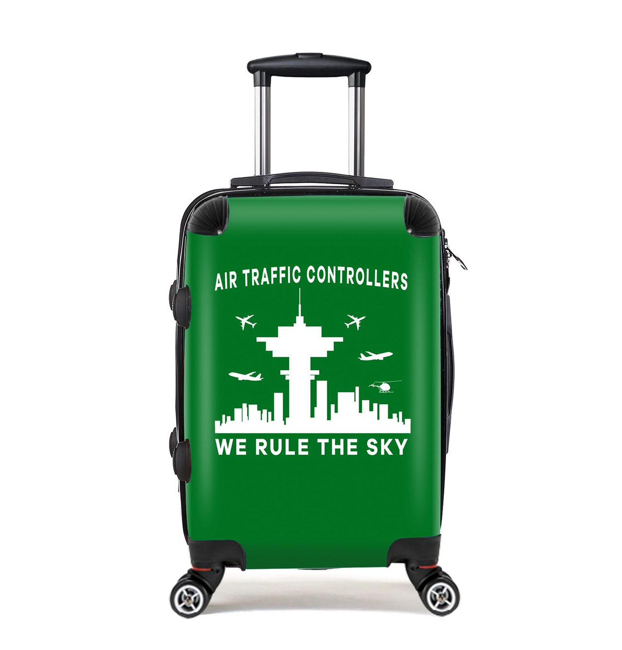 Air Traffic Controllers - We Rule The Sky Designed Cabin Size Luggages