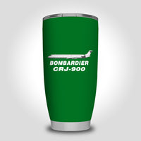 Thumbnail for Bombardier CRJ-900 Designed Tumbler Travel Mugs