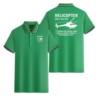 Thumbnail for Helicopter [Noun] Designed Stylish Polo T-Shirts (Double-Side)