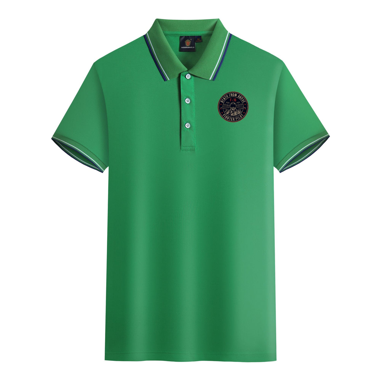 Fighter Jet 16 - Death From Above Designed Stylish Polo T-Shirts