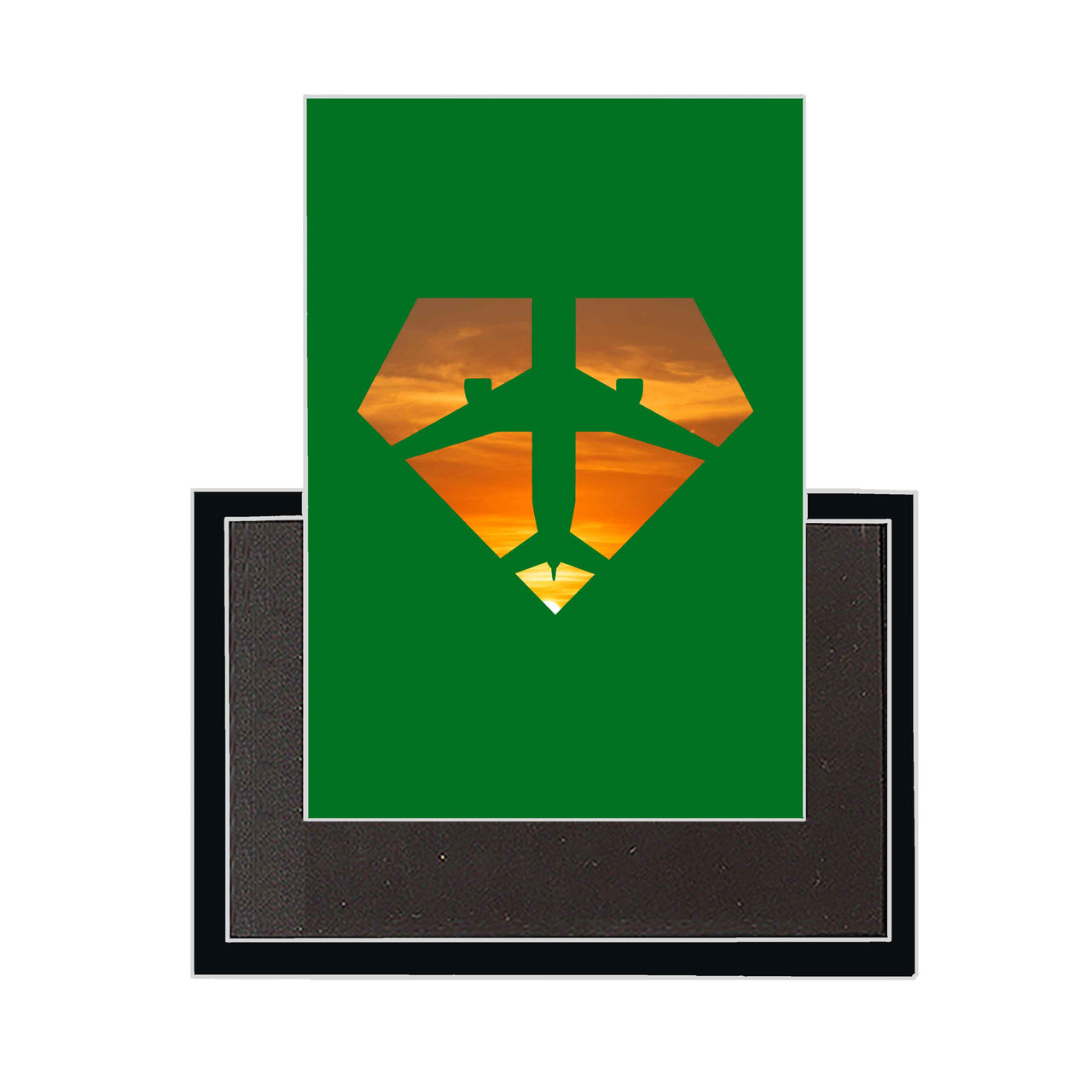 Supermen of The Skies (Sunset) Designed Magnets