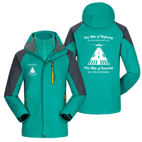Thumbnail for One Mile of Runway Will Take you Anywhere Designed Thick Skiing Jackets