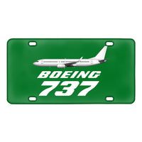 Thumbnail for The Boeing 737 Designed Metal (License) Plates