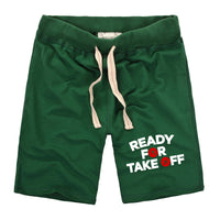Thumbnail for Ready For Takeoff Designed Cotton Shorts