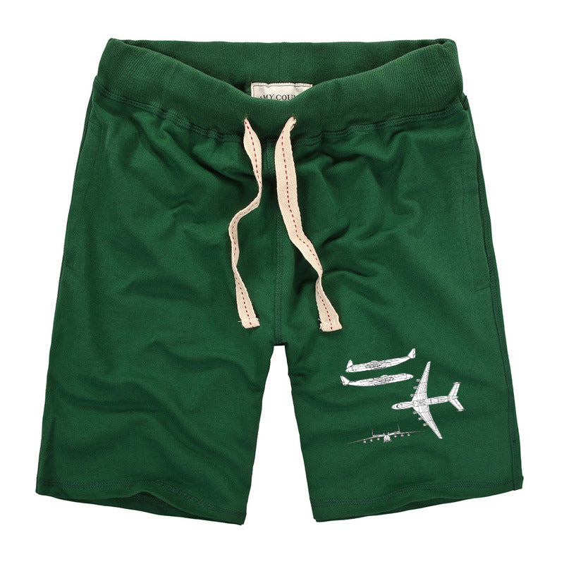 Antonov AN-225 (14) Designed Cotton Shorts