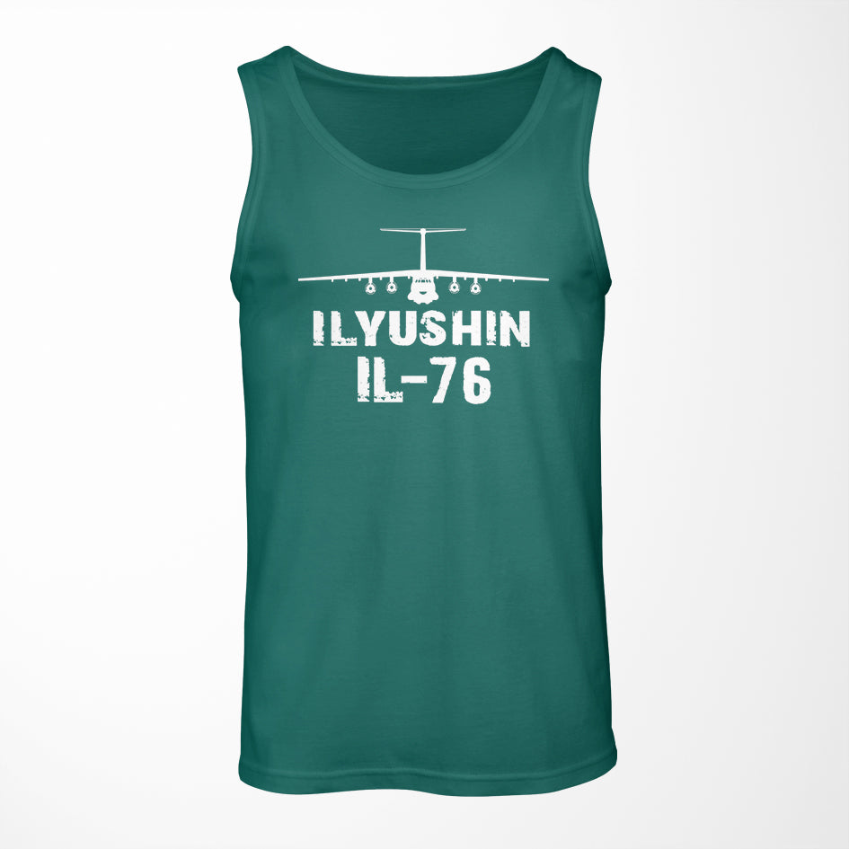 ILyushin IL-76 & Plane Designed Tank Tops