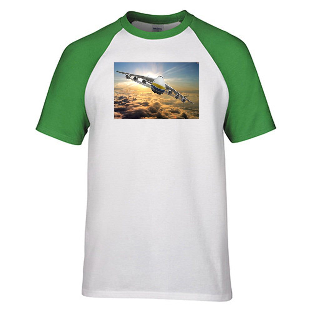 Antonov 225 (47) Designed Raglan T-Shirts