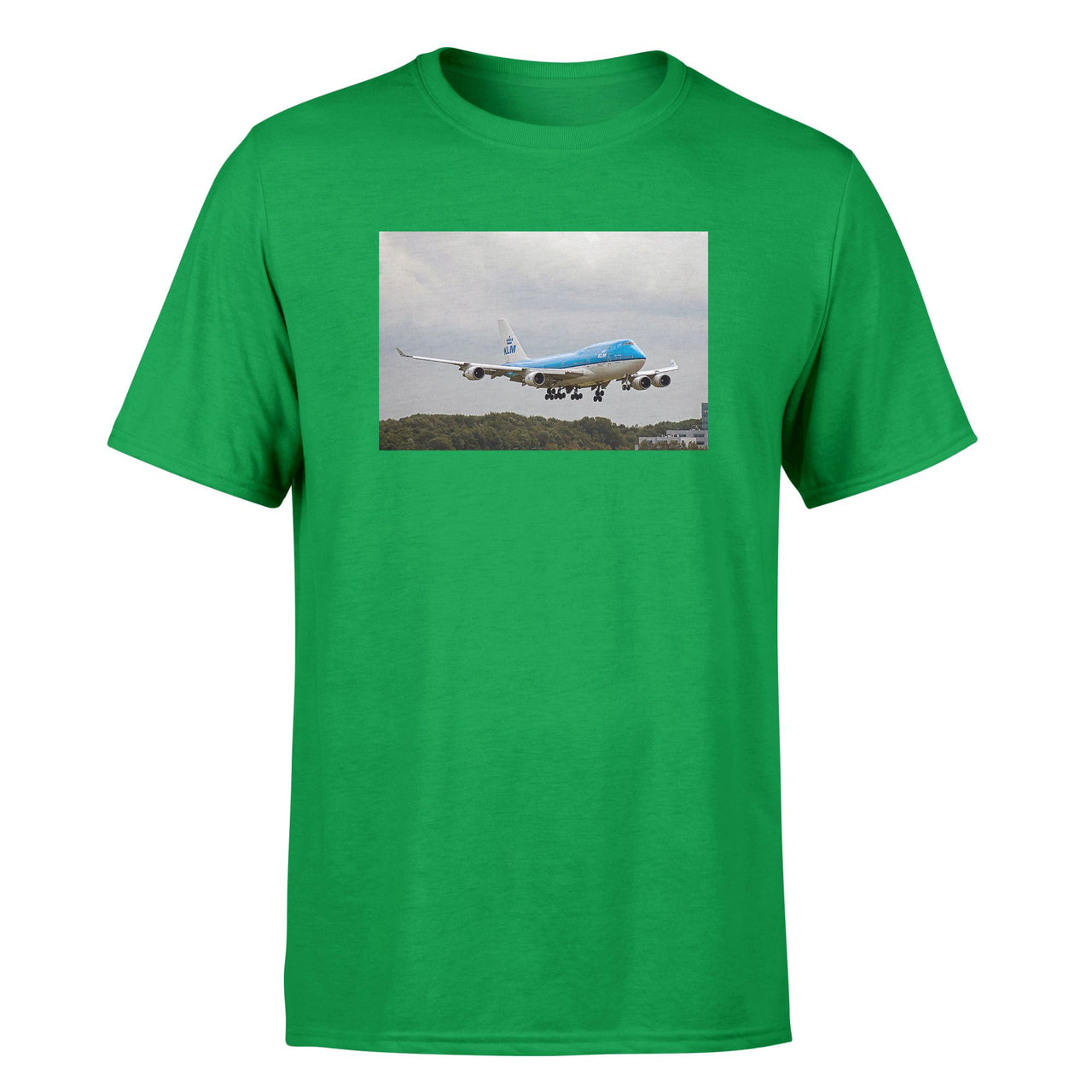 Landing KLM's Boeing 747 Designed T-Shirts