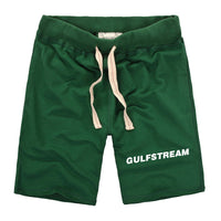 Thumbnail for Gulfstream & Text Designed Cotton Shorts