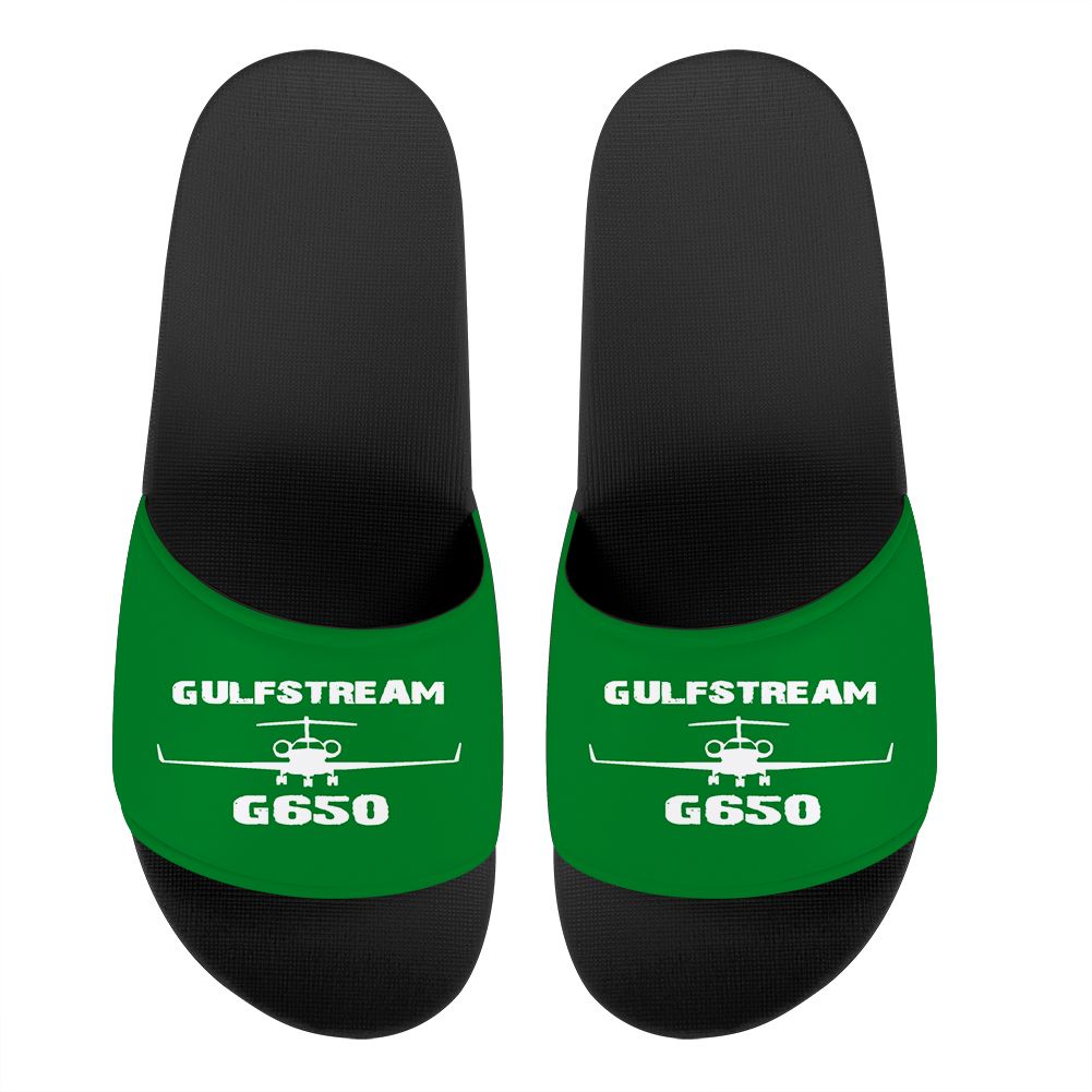 Gulfstream G650 & Plane Designed Sport Slippers
