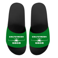 Thumbnail for Gulfstream G650 & Plane Designed Sport Slippers