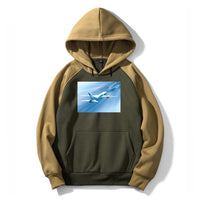 Thumbnail for Beautiful Painting of Boeing 787 Dreamliner Designed Colourful Hoodies