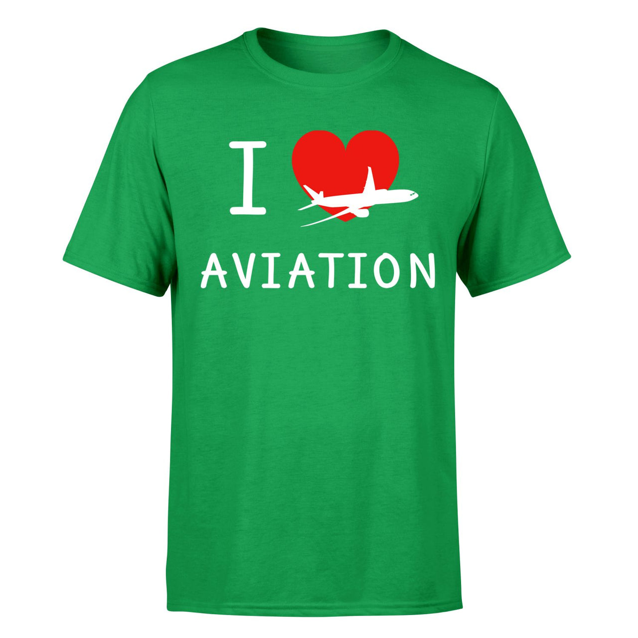 I Love Aviation Designed T-Shirts