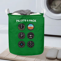 Thumbnail for Pilot's 6 Pack Designed Laundry Baskets