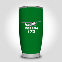Thumbnail for The Cessna 172 Designed Tumbler Travel Mugs