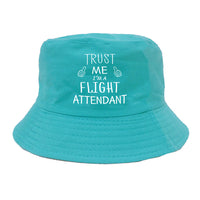 Thumbnail for Trust Me I'm a Flight Attendant Designed Summer & Stylish Hats