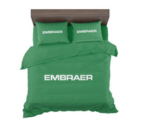 Thumbnail for Embraer & Text Designed Bedding Sets
