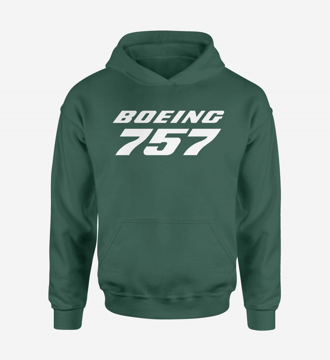 Boeing 757 & Text Designed Hoodies