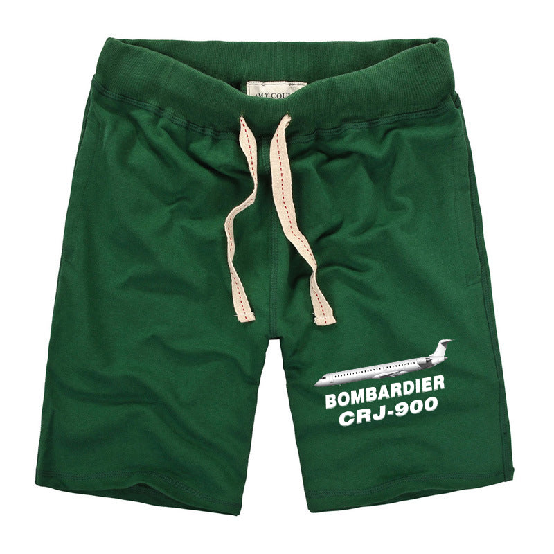 Bombardier CRJ-900 Designed Cotton Shorts