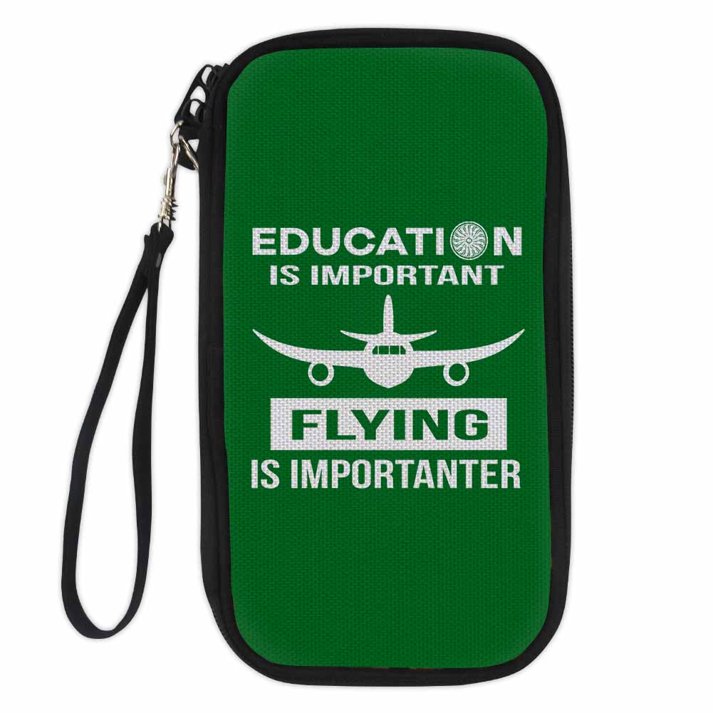Flying is Importanter Designed Travel Cases & Wallets