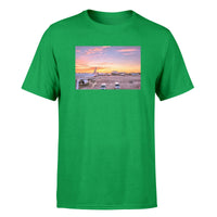 Thumbnail for Airport Photo During Sunset Designed T-Shirts