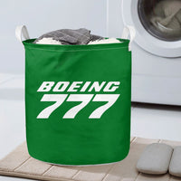 Thumbnail for Boeing 777 & Text Designed Laundry Baskets