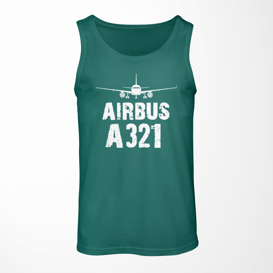 Airbus A321 & Plane Designed Tank Tops