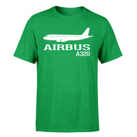 Thumbnail for Airbus A320 Printed Designed T-Shirts