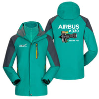 Thumbnail for Airbus A330 & Trent 700 Engine Designed Thick Skiing Jackets
